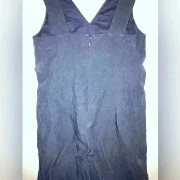 Tibi Linen Shift Navy Dress Size - Picture 7 of 13